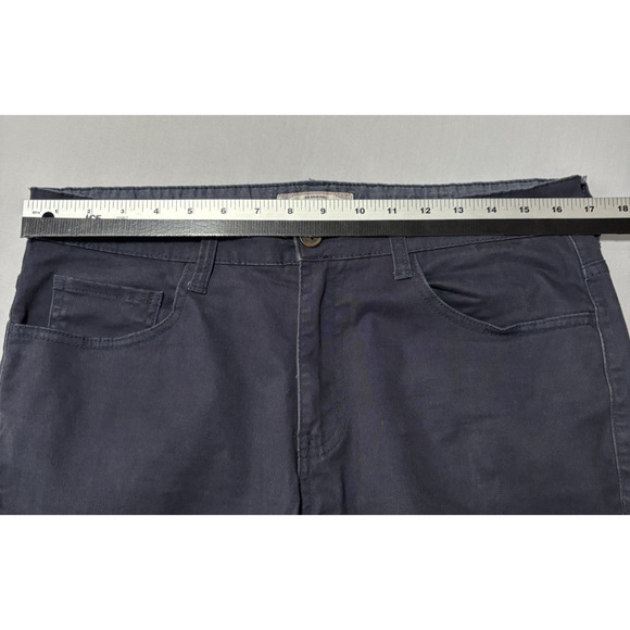 Flag & Anthem Men's 32X34 Navy Chino Pants Straight Leg Casual Essential Travel - Picture 7 of 9